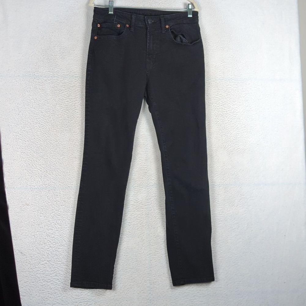 American Eagle Men's Black Airflex Slim Fit Denim Jeans 31X32